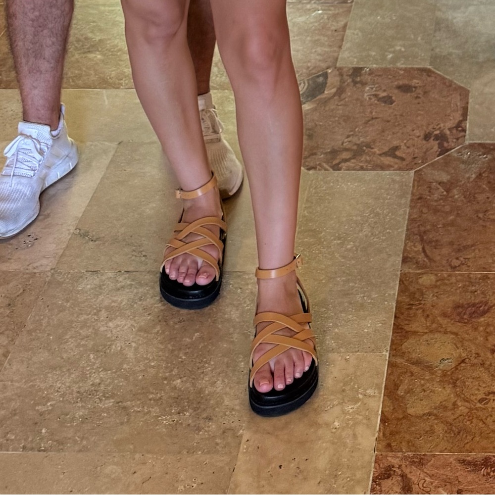Strappy Leather Sandals